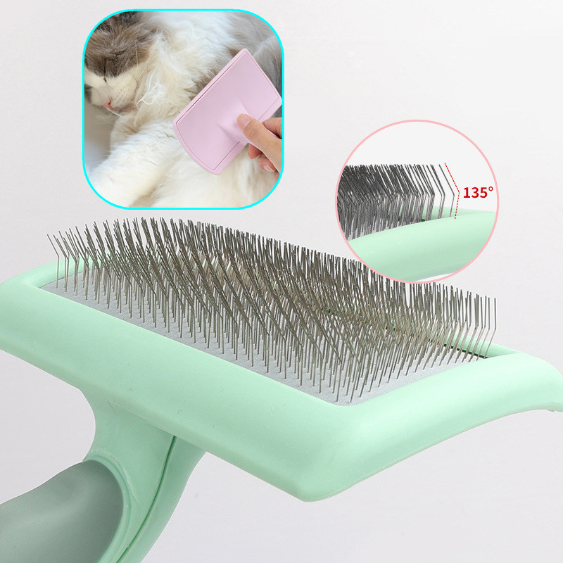 Hair Care - Sikat Anjing Baja Nirkarat Sisir Anjing