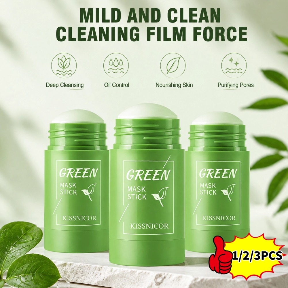 Masker Pembersih Wajah Stick C - Green Tea Cleansing Clay Mask ulasan dan harga