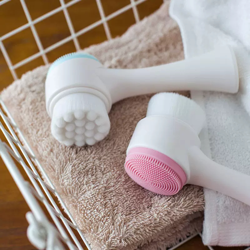 Sikat Pembersih Wajah Manual D - Silicone Face Scrubber Electric ulasan dan harga