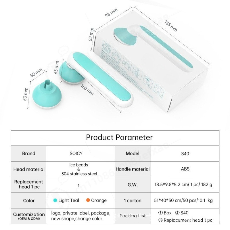 Roller Kompres Es Stainless St - Face Ice Roller Puffiness ulasan dan harga
