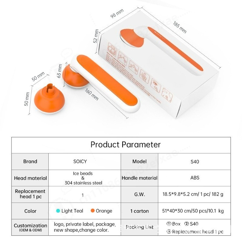 Roller Kompres Es Stainless St - Face Ice Roller Puffiness ulasan dan harga