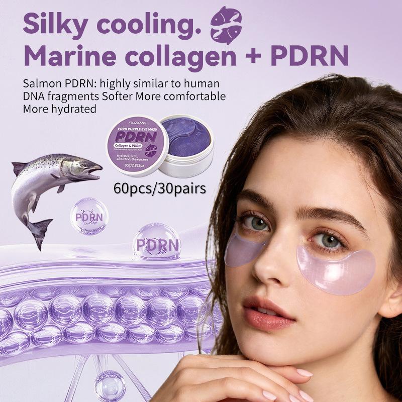 Masker Mata PDRN, 60 Lembar, 3 - Collagen Under Eye Patches ulasan dan harga