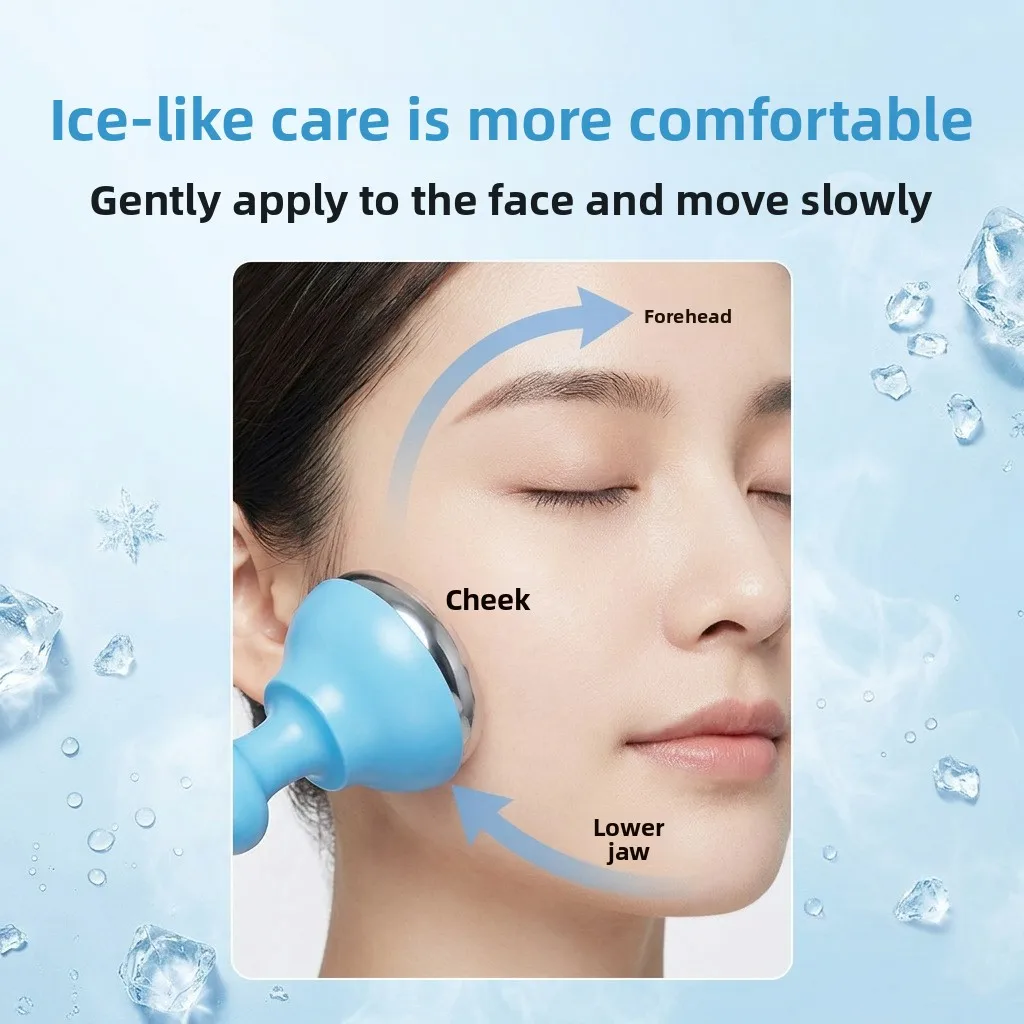 Alat Pijat Wajah Berbentuk Ton - Face Ice Roller Puffiness ulasan dan harga